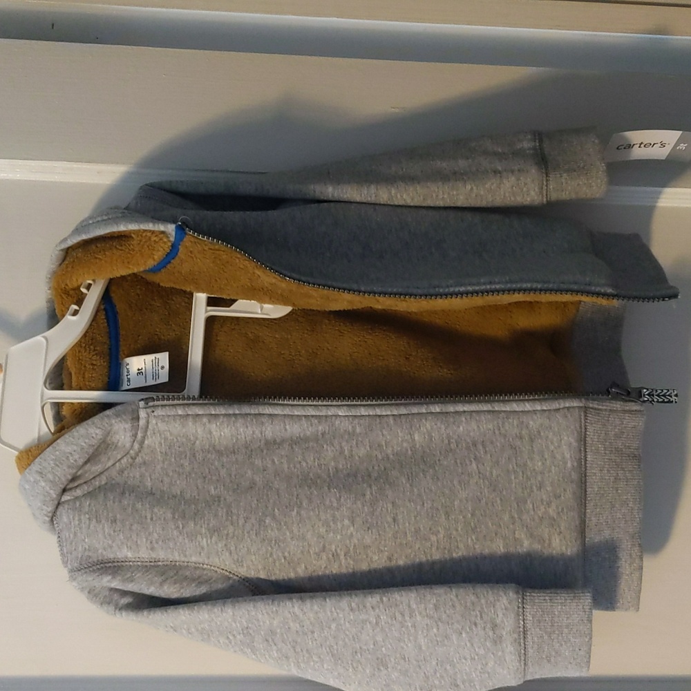Fleece lined jacket